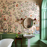 Обои ручная роспись Houghton Edo Blush варинант исполнения - 1 | Loft Concept в Брянске