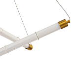 Светодиодная люстра Trumpet Tube Brass  варинант исполнения - 3 | Loft Concept в Брянске