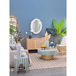 Зеркало овальное с багетом в виде кораллов Coral Dеcor варинант исполнения - 4 | Loft Concept в Брянске