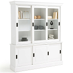 Витрина из массива сосны Cobbett White Wood Showcase варинант исполнения - 1 | Loft Concept в Брянске