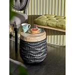 Приставной столик с фактурой под натуральное дерево Immortality варинант исполнения - 4 | Loft Concept в Брянске