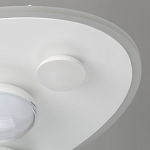 Потолочный светильник овальной формы белого цвета с 7-ю лампами Lunar Pebbles варинант исполнения - 9 | Loft Concept в Брянске