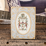 Декоративный постер в раме с рельефным растительным узором арабески New Collection of Arabesques Poster варинант исполнения - 6 | Loft Concept в Брянске