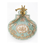 Блюдо с бронзовым ангелом Porcelain Angels of Paradise варинант исполнения - 3 | Loft Concept в Брянске