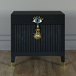 Сундук Eye Elsa Dreams Black варинант исполнения - 4 | Loft Concept в Брянске