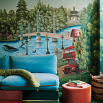 Обои ручная роспись Little London Jubilee Colourway варинант исполнения - 3 | Loft Concept в Брянске