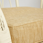 Комплект уличной мебели из ротанга Clara белый варинант исполнения - 8 | Loft Concept в Брянске