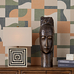 Настольная лампа с квадратным основанием и прямоугольным абажуром Neat Lines варинант исполнения - 5 | Loft Concept в Брянске