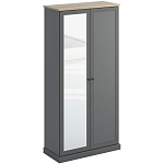 Двухдверный шкаф с зеркалом Percent Closet варинант исполнения - 2 | Loft Concept в Брянске