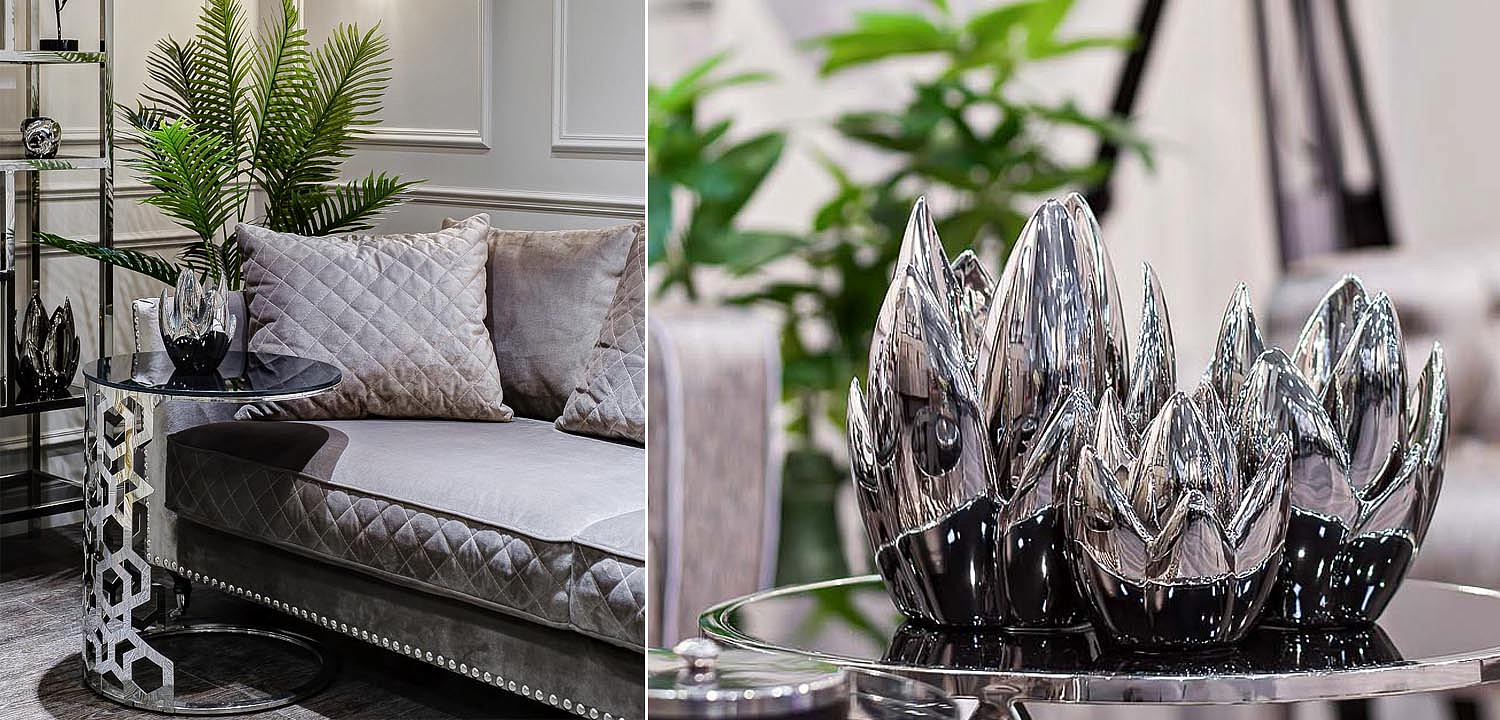 Подсвечник Solange silver Подсвечник Solange silver - Loft-Concept в Брянске