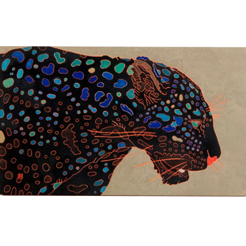 Картина Чёрный Ягуар Black Predatory Jaguar Мульти Картина Чёрный Ягуар Black Predatory Jaguar Мульти в Брянске | Loft Concept
