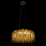 Люстра круглая подвесная с металлическими дугами и длинными цепочками 80 см Atlantis Chain варинант исполнения - 13 | Loft Concept в Брянске