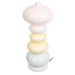 Настольная лампа из стеклянных сфер в пастельных тонах Высота 48 см Pastel Lunaria варинант исполнения - 2 | Loft Concept в Брянске