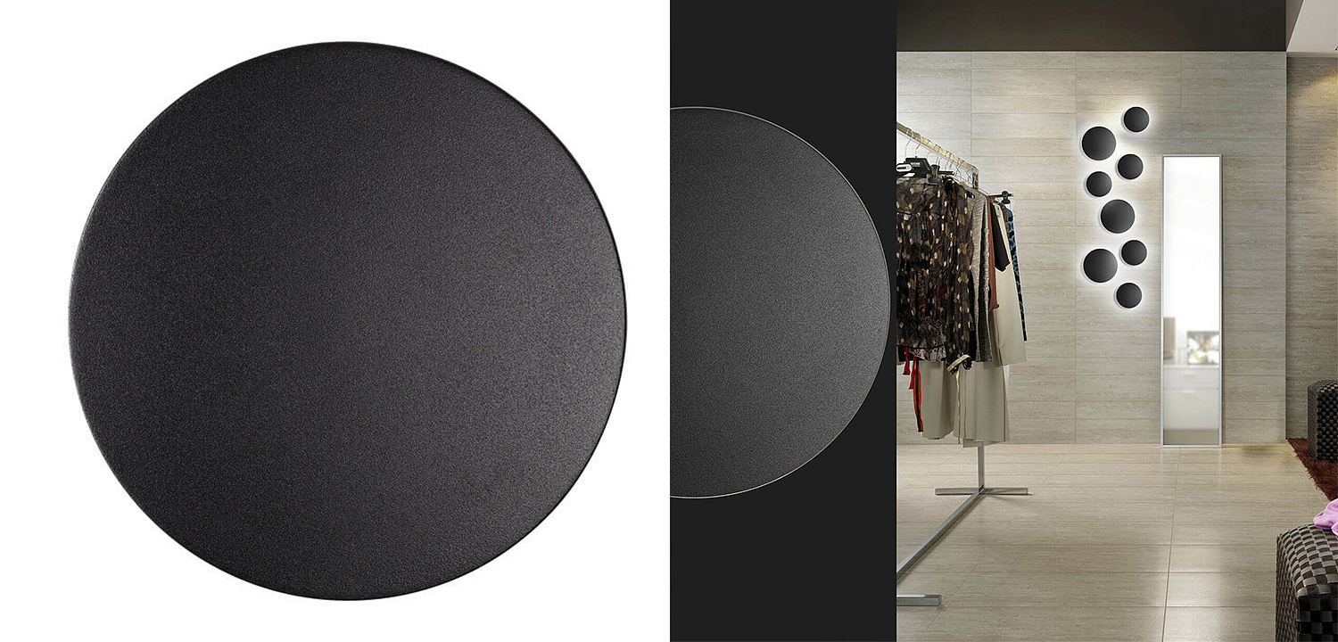 Бра Disco Piatto Black Sconce Бра Disco Piatto Black Sconce - Loft-Concept в Брянске