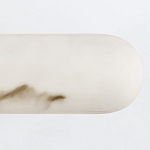 Бра для ванных комнат вертикальное с вытянутым плафоном из алебастра Hinkley варинант исполнения - 5 | Loft Concept в Брянске