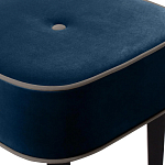 Квадратный мягкий пуф на черных ножках Winton Pouf Square варинант исполнения - 10 | Loft Concept в Брянске