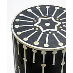 Дизайнерские приставной столик с инкрустацией Mandika Bone Inlay Stool варинант исполнения - 1 | Loft Concept в Брянске