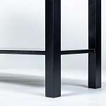 Черная консоль с выдвижными ящиками Monica варинант исполнения - 4 | Loft Concept в Брянске