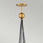 Подвесной светильник с шестью прозрачными стеклянными шарообразными плафонами Hinkley варинант исполнения - 5 | Loft Concept в Брянске