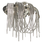 Бра с металиическими цепочками и дугообразными элементами Atlantis Chain варинант исполнения - 5 | Loft Concept в Брянске