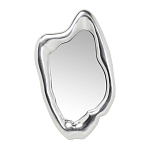 Зеркало в серебряной раме Liquid Iron варинант исполнения - 1 | Loft Concept в Брянске