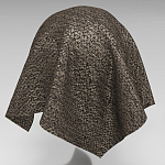 Мебельная ткань Шенилл коричневый цвет 138 см T4-41 варинант исполнения - 4 | Loft Concept в Брянске