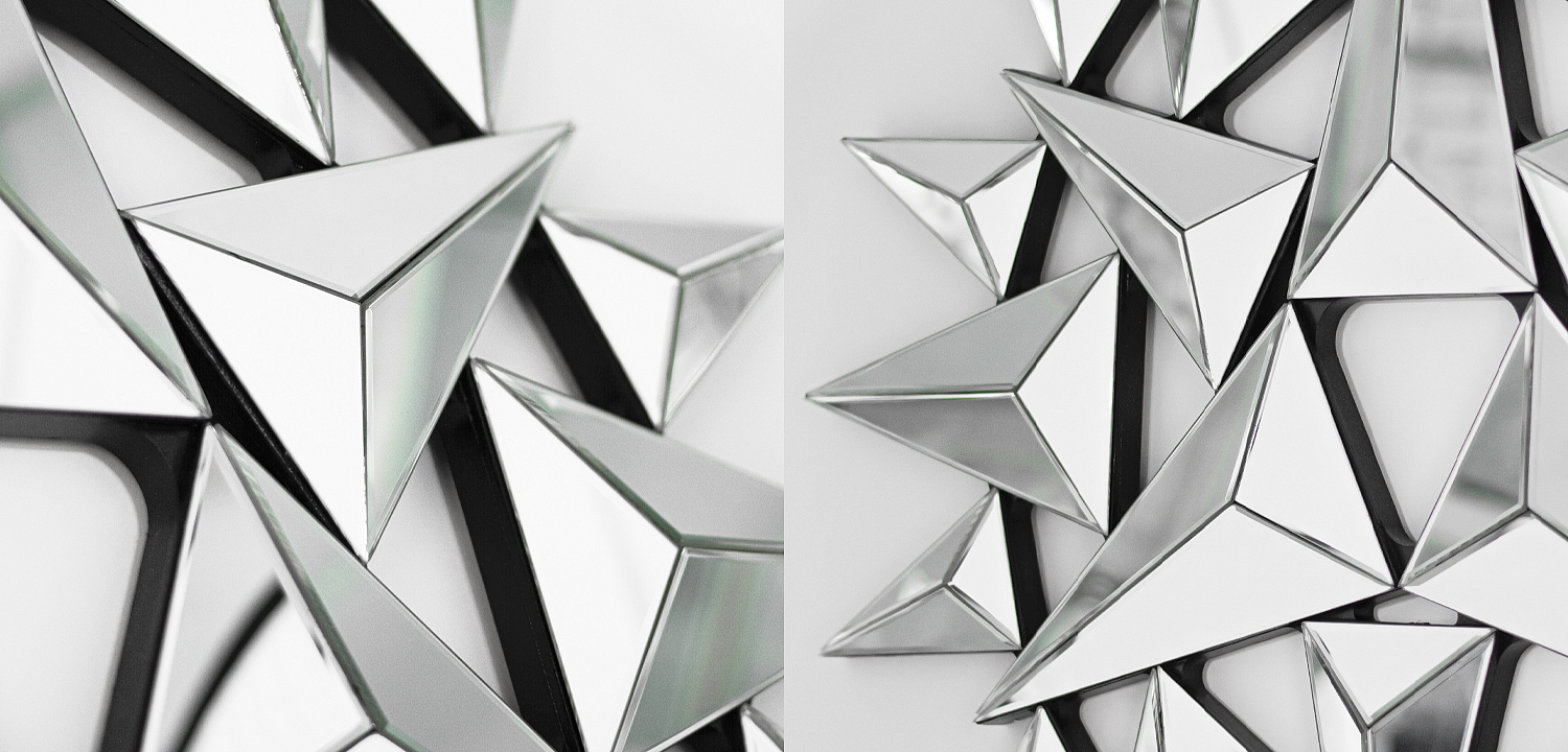 Арт-объект на стену Mirror Spikes Арт-объект на стену Mirror Spikes - Loft-Concept в Брянске