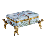 Шкатулка на четырех ангелах Blue Garden варинант исполнения - 1 | Loft Concept в Брянске