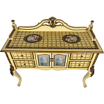 Комод деревянный Illustration of flowers варинант исполнения - 2 | Loft Concept в Брянске