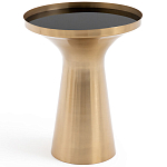 Приставной столик из латуни Grant Brass Side Table варинант исполнения - 1 | Loft Concept в Брянске