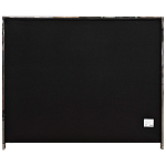 Кровать двуспальная серая с высоким мягким изголовьем Heart of the Bedroom варинант исполнения - 4 | Loft Concept в Брянске