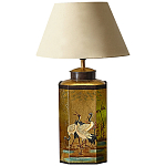 Настольная лампа Шинуазри с абажуром Golden Garden Chinoiserie Table Lamp варинант исполнения - 1 | Loft Concept в Брянске