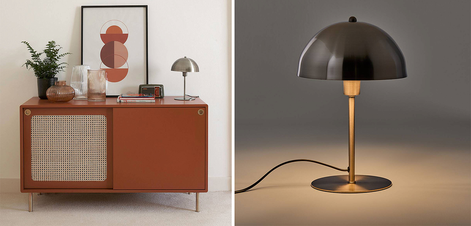 Настольная лампа Umbel Table Lamp Gray Настольная лампа Umbel Table Lamp Gray - Loft-Concept в Брянске