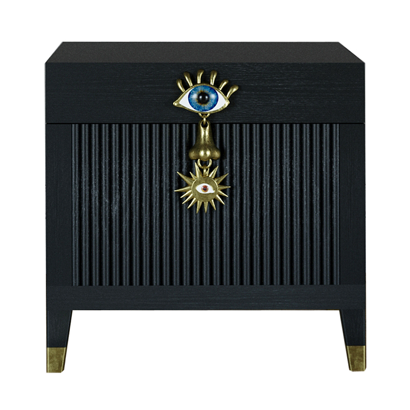 Сундук Eye Elsa Dreams Black Черный Золотой Сундук Eye Elsa Dreams Black Черный Золотой в Брянске | Loft Concept
