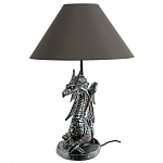 Настольная лампа с абажуром Дракон Silver Dragon варинант исполнения - 4 | Loft Concept в Брянске