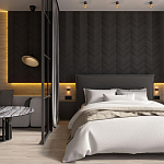 Гипсовая 3D панель с принтографией PE-08 варинант исполнения - 1 | Loft Concept в Брянске