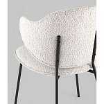 Стул Bellamy букле светло-серый варинант исполнения - 3 | Loft Concept в Брянске