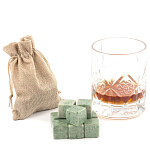 Камни для охлаждения виски из натурального камня жадеит Natural Stone Cube варинант исполнения - 5 | Loft Concept в Брянске