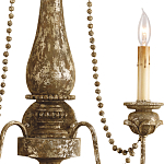 Бра состаренное с нитями из бусин Aged Silhouette варинант исполнения - 1 | Loft Concept в Брянске