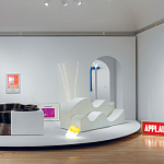 Настольная дизайнерская лампа Poltronova Passiflora Yellow Table Lamp варинант исполнения - 10 | Loft Concept в Брянске