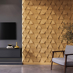 Гипсовая 3D панель с принтографией PM-49 варинант исполнения - 1 | Loft Concept в Брянске