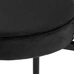 Табурет с мягким круглым сиденьем RIO Black варинант исполнения - 3 | Loft Concept в Брянске