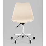 Офисный стул на металлическом основании EGGERY Beige пластик варинант исполнения - 5 | Loft Concept в Брянске