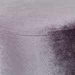 Пуф фиолетовый велюр на золотом металлическом основании Golden Belt варинант исполнения - 4 | Loft Concept в Брянске