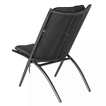 Кресло плетеное с мягкими подушками для сиденья и спины Hancock варинант исполнения - 4 | Loft Concept в Брянске