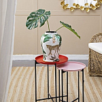 Ваза из фарфора с ручной росписью Leopard Collection  варинант исполнения - 6 | Loft Concept в Брянске