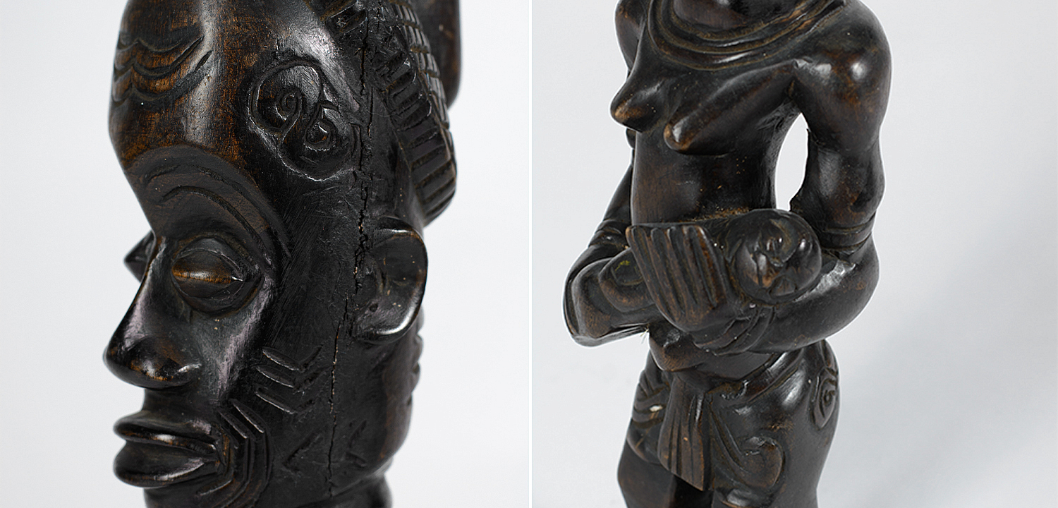 Статуэтки народности Bakongo Power Figure Набор из 2-х штук Африка Статуэтки народности Bakongo Power Figure Набор из 2-х штук Африка - Loft-Concept в Брянске