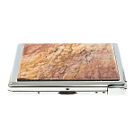 Портсигар на 10 сигарет с газовой зажигалкой из натурального камня Авантюрин Stone Cigarettes Cases варинант исполнения - 5 | Loft Concept в Брянске