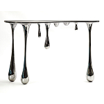 Дизайнерская Консоль Melting Silver Console Zhipeng Tan варинант исполнения - 1 | Loft Concept в Брянске