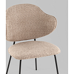 Стул Bellamy букле кофейный варинант исполнения - 2 | Loft Concept в Брянске